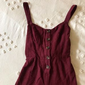 button up jumpsuit